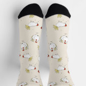 Novelty Barnyard Chickens Socken (Oben)