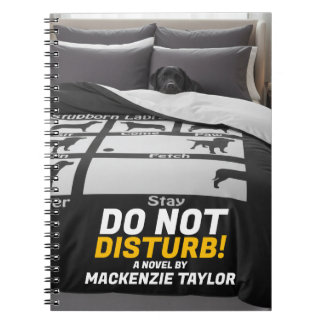 Novelty Book Cover Personalized With Own Text Notizblock