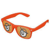 Novelty Cartoon Eye Costume Brillen (Schrägansicht)