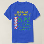 Novelty CDL School Bus Driver PreTrip Trucking T T-Shirt (Design vorne)