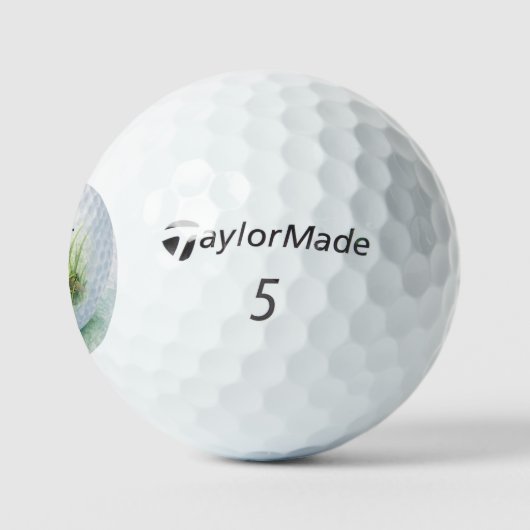 Novelty Golf Ball | Grass Hopper Fun Golf Gift (Logo)