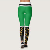 Novelty Green Elf Christmas Toy Soldier Leggings (Rückseite)