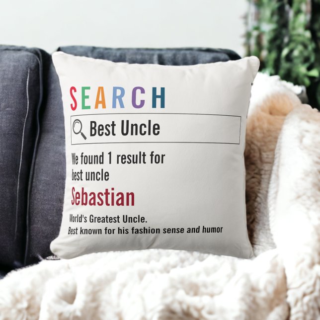 Novelty Internet Search Result Personalized Kissen (Novelty Internet Search Result Personalized Throw Pillow from Ricaso)