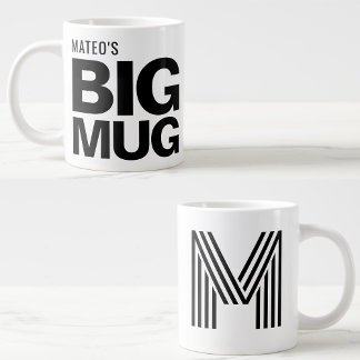 Novelty JumboCup | Individuelle Name und Erstausga Jumbo-Tasse