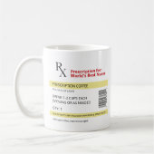 Novelty RX Kaffee Tasse - Funny Prescription Coffe (Links)