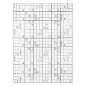 Novelty SUDOKU Tischdecke (Vorderseite)