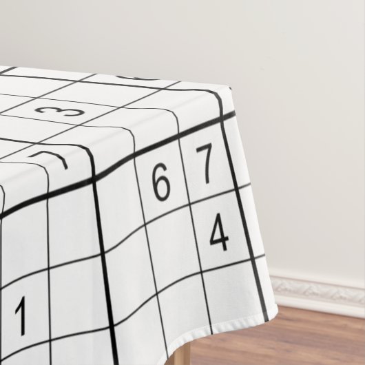 Novelty SUDOKU Tischdecke (Beispiel)