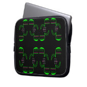 Novelty Venus Flytrap Print Electronics Bag Laptopschutzhülle (Vorderseite Links)