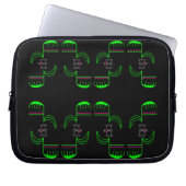 Novelty Venus Flytrap Print Electronics Bag Laptopschutzhülle (Vorderseite)
