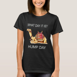 Novelty Was Für Ein Tag Ist Heute Mittwoch Kamel T-Shirt