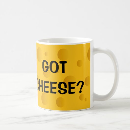 Novely Kaffee-Tasse für Käseliebhaber Kaffeetasse (Rechts)