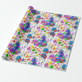 November, 15 Geburtstag Geschenkpapier (Ungerollt)
