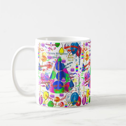 November, 15 Tasse zum Geburtstag (Links)