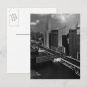 November 1939: Chicago Postkarte (Vorne/Hinten)
