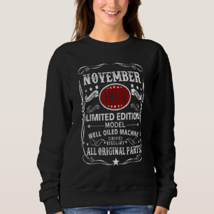 November 1973 Modell gut geölte Maschine Sweatshirt