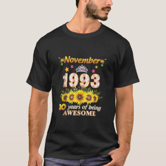 November 1993 30 Jahre alt, Phantastisch 30. B T-Shirt