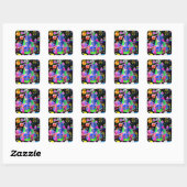 November, 19 Kindergeburtstag Stickers (Blatt)
