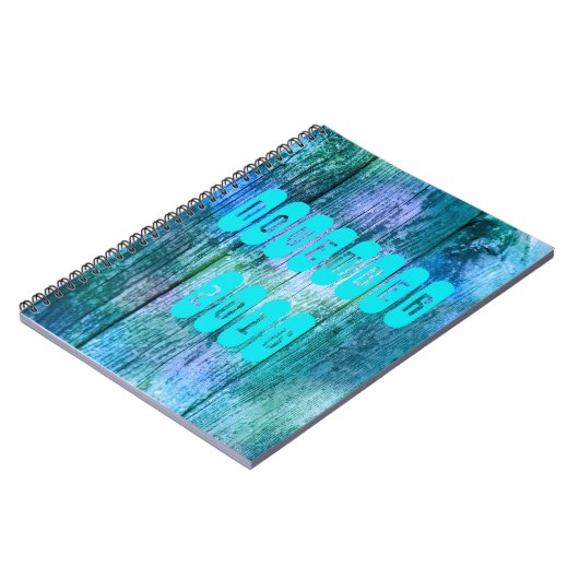 November 2016 Lila Turquoise Month Notebook Notizblock (Linke Seite)