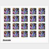 November, 20 Kindergeburtstag Stickers (Blatt)