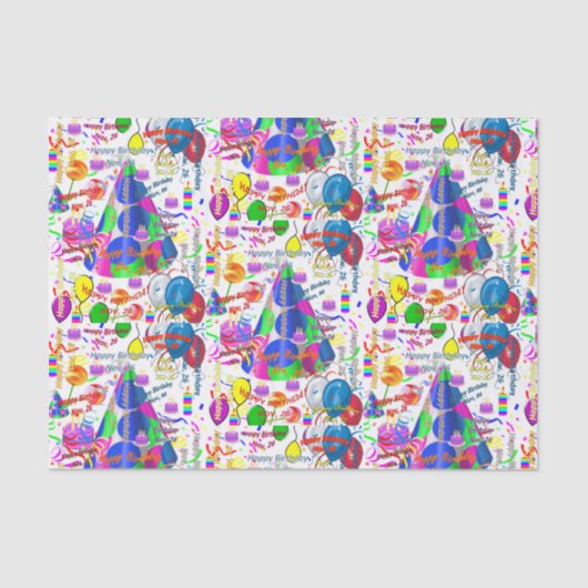 November, 26 Geburtstags-Tissue Paper Seidenpapier (Vorderseite)