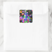 November, 5 Kindergeburtstag Stickers (Tasche)