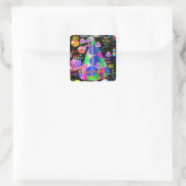 November, 7 Kindergeburtstag Stickers (Tasche)
