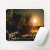 November-Abends-Engel Mousepad (Mit Mouse)