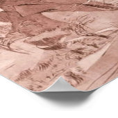 November Art Nouveau Alphonse Mucha Poster (Ecke)