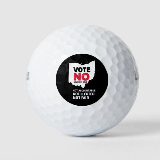 November Ausgabe 1 Golfball (Vorderseite)