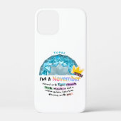 November Birthstone Topaz Graphic Hoodies Case-Mate iPhone Hülle (Rückseite)