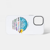 November Birthstone Topaz Graphic Hoodies iPhone Hülle (Rückseite (Horizontal))