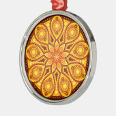 November Birthstone Topaz Mandala Ornament (Links)