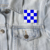 NOVEMBER Blau-Weiß Karree Button (Beispiel)