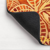 November-Braun-Blätter Mousepad (Ecke)