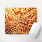 November-Braun-Blätter Mousepad (Mit Mouse)