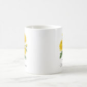 November-Chrysanthemenblüten Kaffeetasse (Mittel)