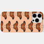 November Citrine Monarch Butterfly Design Case-Mate iPhone Hülle (Rückseite (Horizontal))