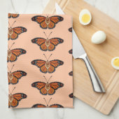 November Citrine Monarch Butterfly Design Geschirrtuch (Viertel Falte)