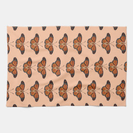 November Citrine Monarch Butterfly Design Geschirrtuch