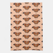November Citrine Monarch Butterfly Design Geschirrtuch (Vertikal)