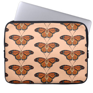November Citrine Monarch Butterfly Design Laptopschutzhülle