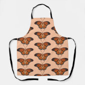 November Citrine Monarch Butterfly Design Schürze (Vorderseite)