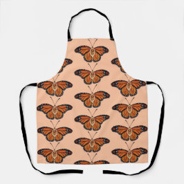 November Citrine Monarch Butterfly Design Schürze