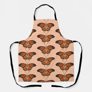 November Citrine Monarch Butterfly Design Schürze