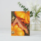 November Design Postkarte (Stehend Vorderseite)