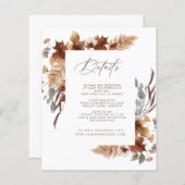 November Details Card (Vorne/Hinten)