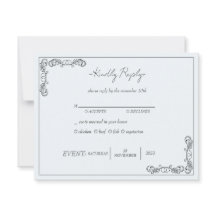"November Elegance" Anpassbare Hochzeitsszenario R