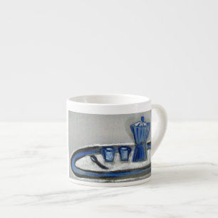 ...November Espresso...Kunst von Jutta Gabriel... Espressotasse