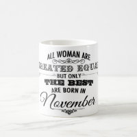 November-Geburtstags-Tasse
