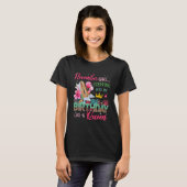 November Girl Stepping like Queen floral High Hee T-Shirt (Vorne ganz)